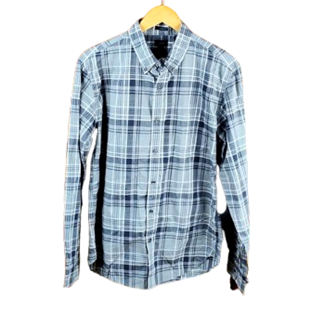 JCrew mens slim button down shirt long sleeve size large